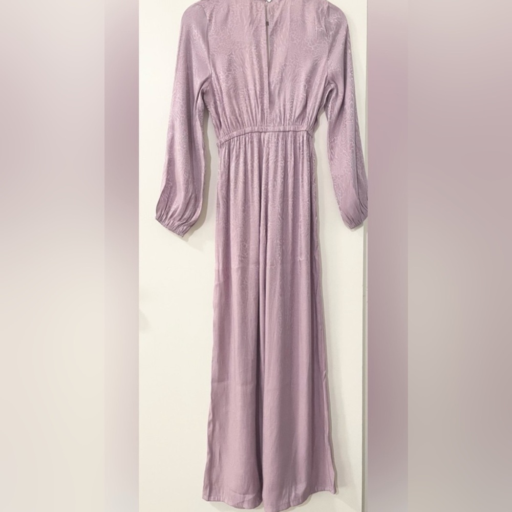 I Love Crazy Lilac Cutout Jumpsuit - Picture 7 of 8